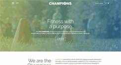 Desktop Screenshot of mychampions.com